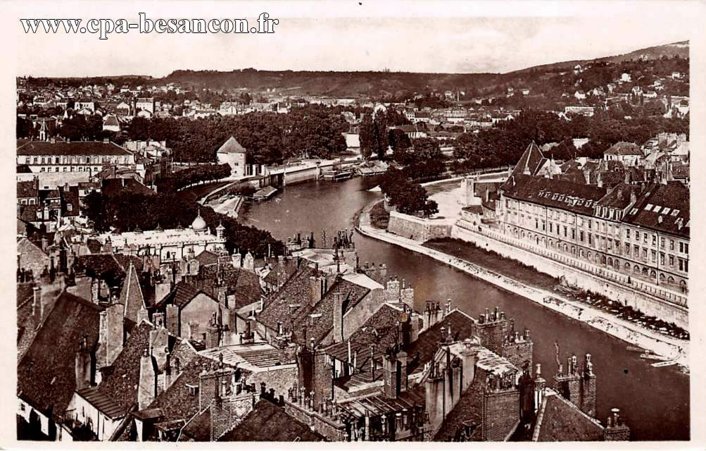LA FRANCHE-COMTÉ - 174 BESANÇON - Le Doubs et les Quais